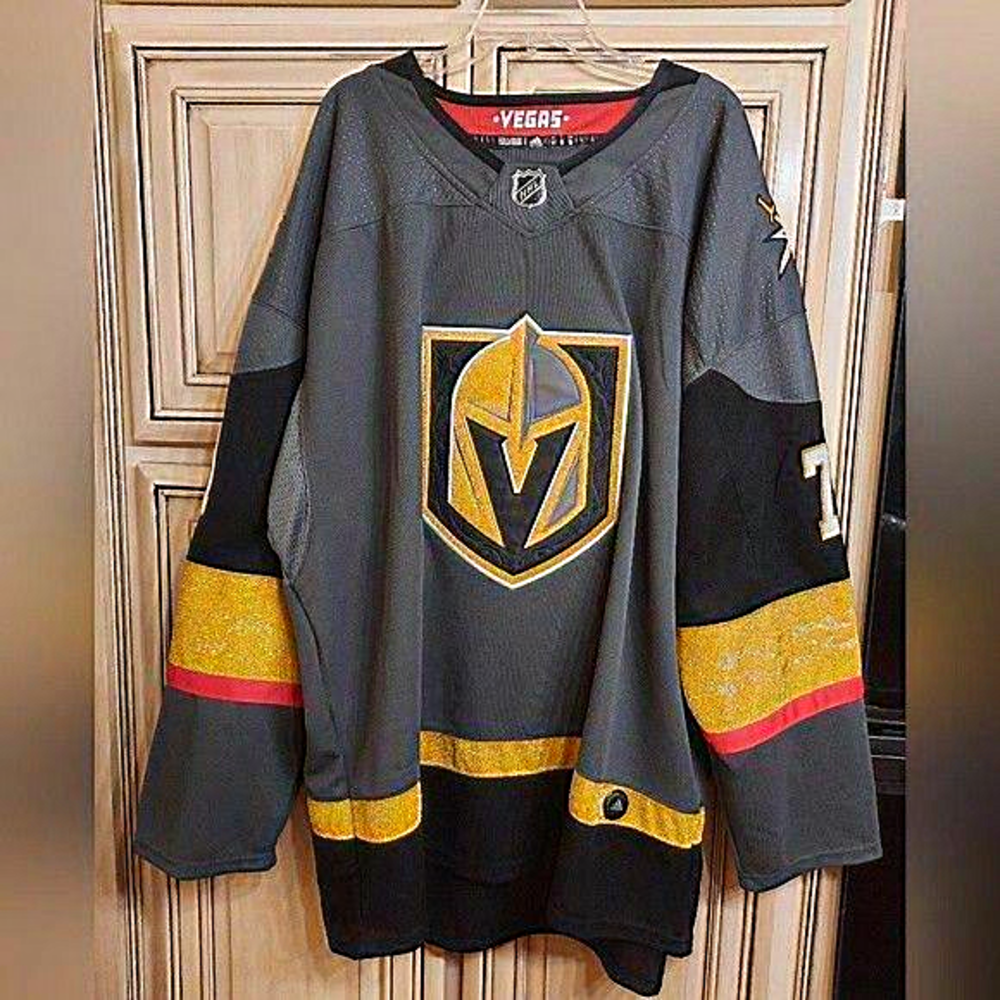 WILLIAM KARLSSON Las‎ Vegas Golden Knights #71 Adidas NHL Hockey Jersey 5…